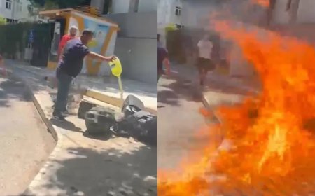 840 bin lira ceza yedi. Ses sistemini belediye önünde yakan işletme sahibi tutuklandı