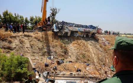 Cezayir'de katliam gibi kaza. 27 kişi öldü