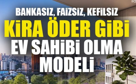 DAP Yapı’dan bir ilk! Emlak Konut güvencesi Dap vizyonuyla kendi kendini ödeyen ev modeli