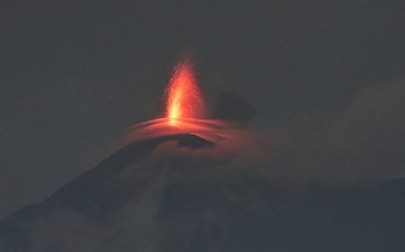 Guatemala'da Fuego Yanardağı patladı: 'Tehlike' alarmı verildi
