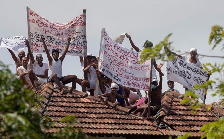 Sri Lanka'da cezaevlerinde isyan alarmı: Askerler görevlendirildi