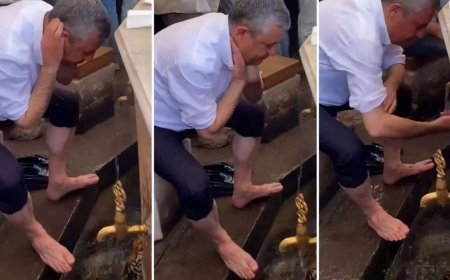 Özgür Özel’in abdest görüntülerine Muharrem İnce’den dikkat çeken yorum!