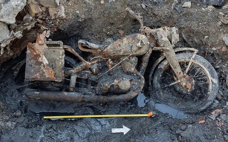 Tuna'da su seviyesi düştü: Wehrmacht motosikleti ortaya çıktı