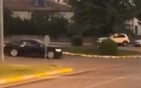 Plakasını kapatıp drift yapmıştı, yine drift yaparken yakalandı