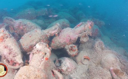 Sicilya açıklarında yüzlerce amforalı Roma gemi enkazı bulundu