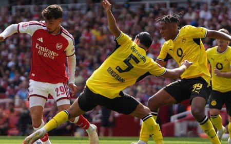 Arsenal 2-3 Borussia Dortmund maç özeti (Emirates Cup)