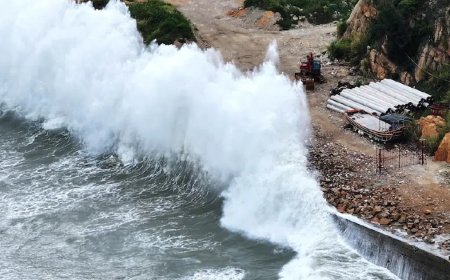 Çin'de tayfun alarmı. Uçuşlar iptal edildi, sel uyarısı yapıldı