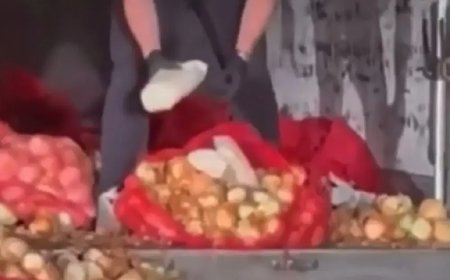 Ankara'da soğan torbaları içinden 150 kilo uyuşturucu ele geçirildi