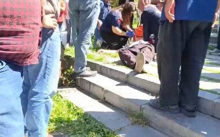 Kalp krizi geçiren vatandaşı kurtarmak için ekipler seferber oldu