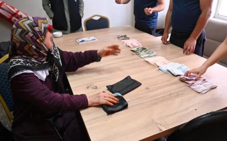 Kırıkkale'de dilencinin üzerinden 25 bin 190 lira çıktı