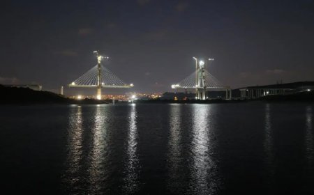 İstanbul'un en yüksek ikinci köprüsü bitmek üzere