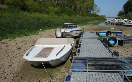 İtalya'da Po Nehri kurudu: Tarım ve su kaynakları tehdit altında