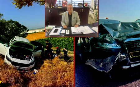 YENİ Partili Belediye Başkanı Dursun Mirza trafik kazası geçirdi