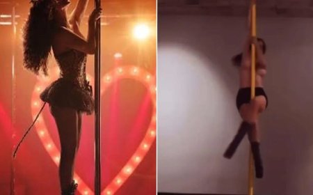 Seray Kaya yeni rolü için bambaşka birine dönüştü! Direk dansı öğrendi!