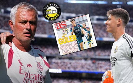Arda Güler, Deportivo maçı öncesi AS'ın manşetinde: 'Real Madrid'de komuta Arda Güler'de! Boyu küçük ama bir Herkül gibi olması gerekiyor'