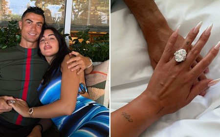 Ronaldo'nun evlilik yüzüğü gündemde: Değeri 10 milyon doları aşabilir