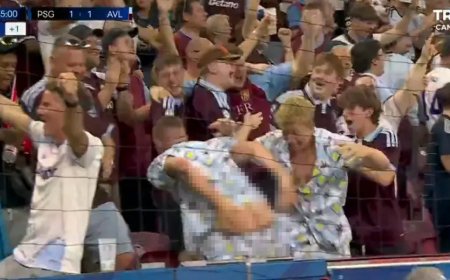 Süper Kupa Finalinde Sıra Dışı Gol Sevinci: Kameralar O Anı Yakaladı!