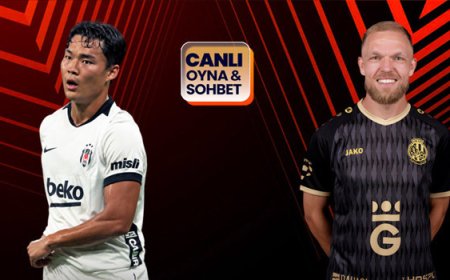 Beşiktaş, tur için Hradec Kralove karşısında! Maçın heyecanı canlı sohbet ile Misli'de
