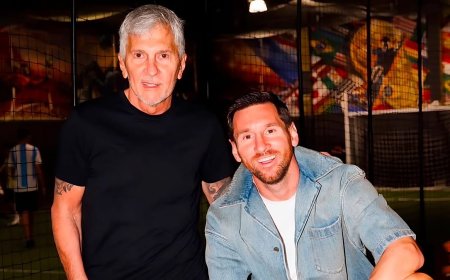 Messi'den babasına veda: Futbola devam edip etmeyeceğimden emin değilim