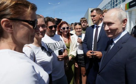 Putin, tartışmalı Kuril Adaları'na ziyarette bulundu: Japonya öfkeli