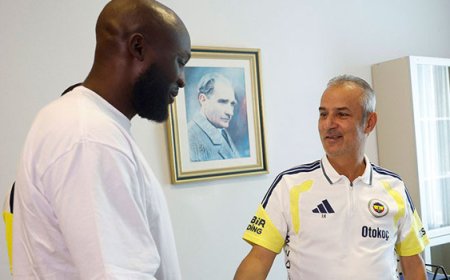 Fenerbahçe'nin yeni transferi Lukaku tesisleri gezdi!
