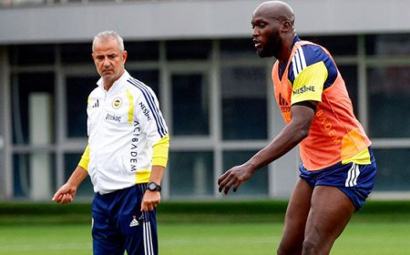 Romelu Lukaku, Fenerbahçe'de ilk antrenmanına çıktı!