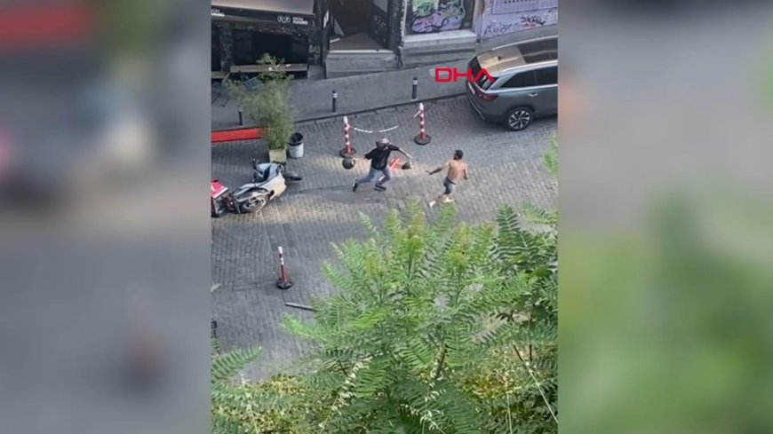 İstanbul'da dehşet dolu anlar! Yarı çıplak yola atladı, ortalık bir anda karıştı!