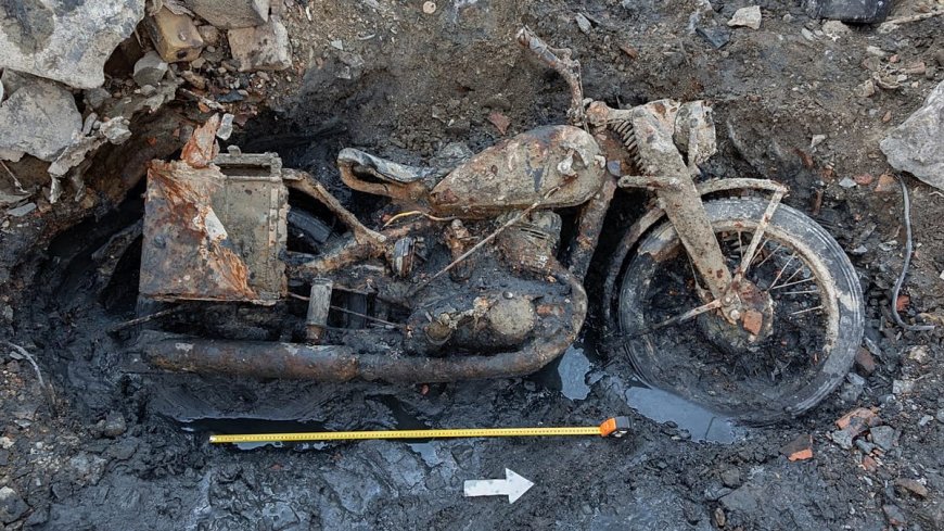 80 yıl sonra Tuna'dan Wehrmacht askerleri ve motosiklet çıkarıldı