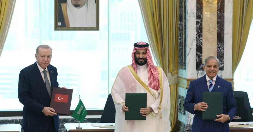 Yeni ittifak kuruldu | Bölgesel güvenlik için kritik anlaşma. Türkiye, Suudi Arabistan ve Pakistan imzaladı