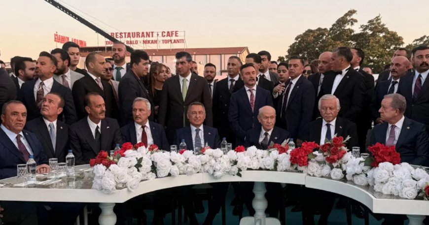 MHP Genel Başkanı Bahçeli, nikah şahidi oldu