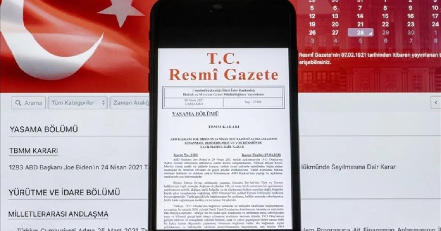 Resmi Gazete'de bugün (9 Ağustos 2026 Resmi Gazete kararları)