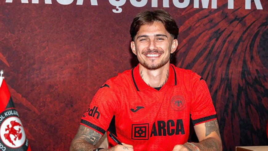 Çorum FK Berat Özdemir'i renklerine bağladı