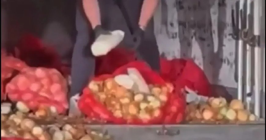 Ankara'da soğan torbaları içinden 150 kilo uyuşturucu ele geçirildi
