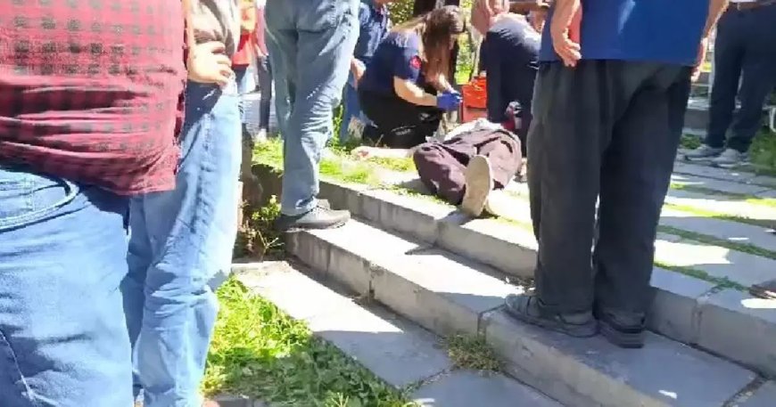 Kalp krizi geçiren vatandaşı kurtarmak için ekipler seferber oldu