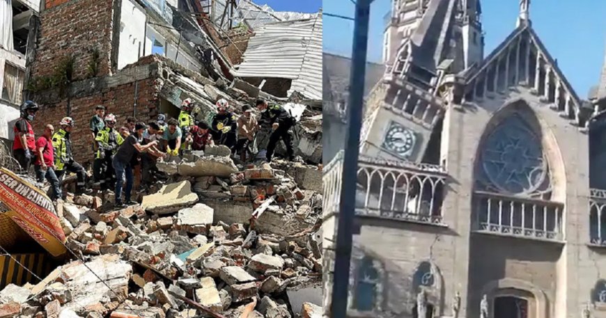 Kolombiya'yı deprem vurdu