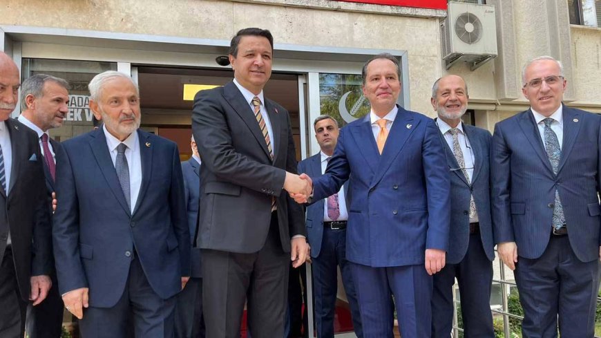 Yeni ittifak için ilk temas: Fatih Erbakan'dan Saadet Partisi'ne kritik ziyaret