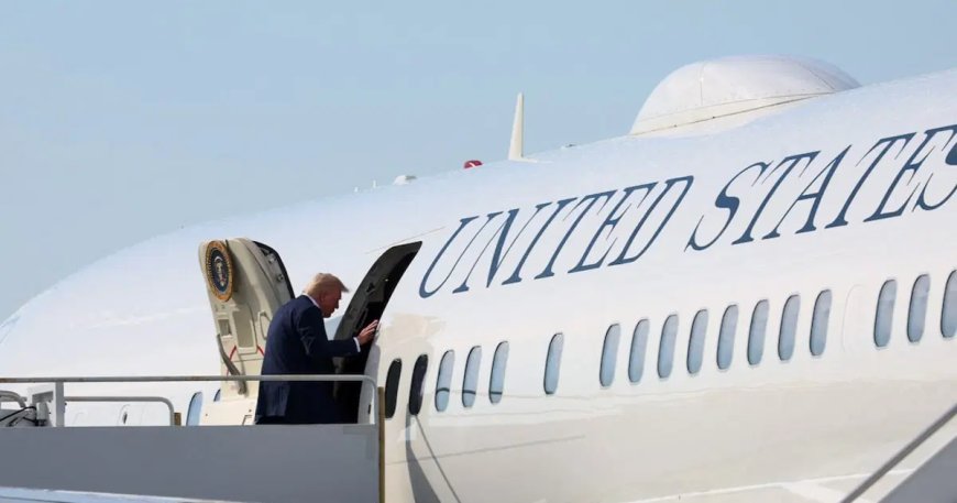 Trump'tan gizli uçuş açıklaması: "Benim uçağım daha büyük risk altındaydı"