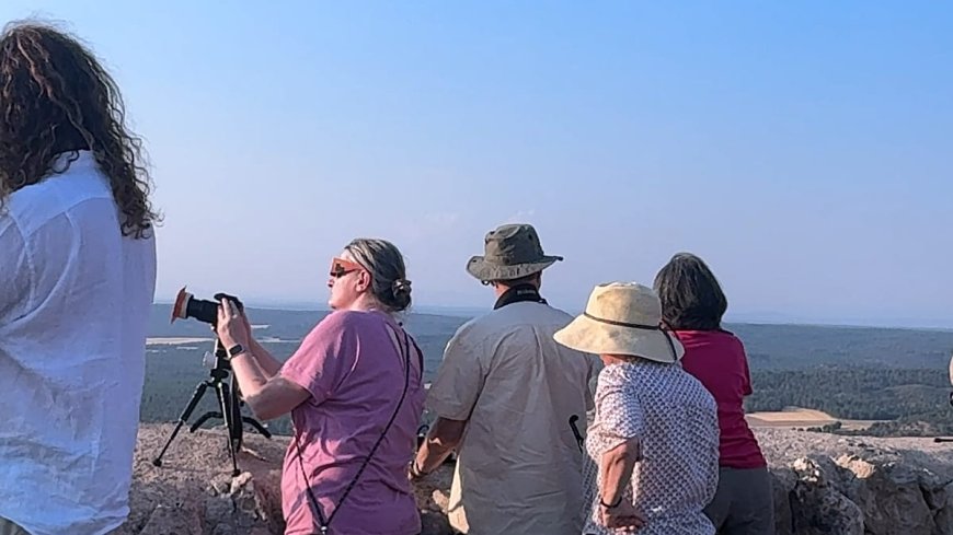 12 Ağustos Güneş tutulması, Soria'daki Gormaz Kalesi'ne binlerce turist çekti