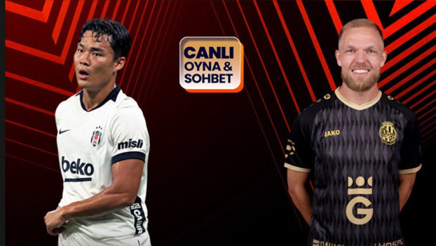 Beşiktaş, tur için Hradec Kralove karşısında! Maçın heyecanı canlı sohbet ile Misli'de