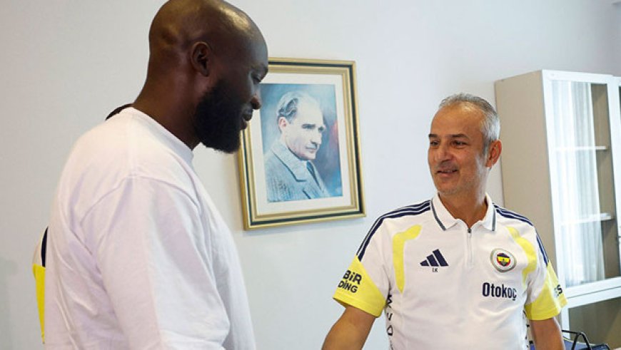 Fenerbahçe'nin yeni transferi Lukaku tesisleri gezdi!