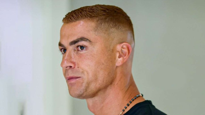 Ronaldo yeni tarzıyla şaşırttı! Saçlarını bu kez kahverengiye boyattı!