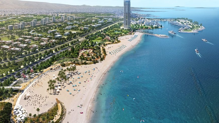 Avrupa'nın en büyük kıyı kent parkı Atina'da 2027'de açılıyor
