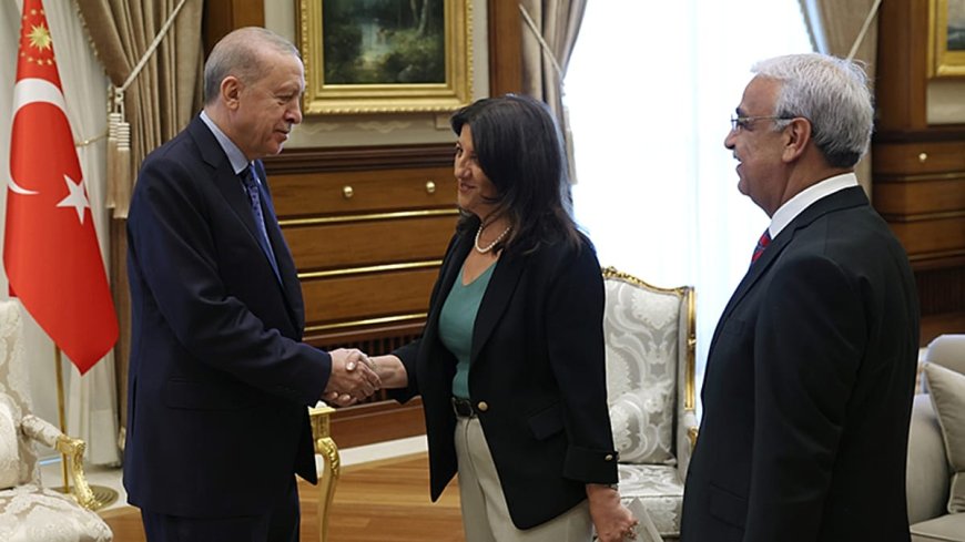 Çerçeve yasa sonrası Erdoğan ile İmralı heyeti görüştü: Sonraki adımlar değerlendirildi