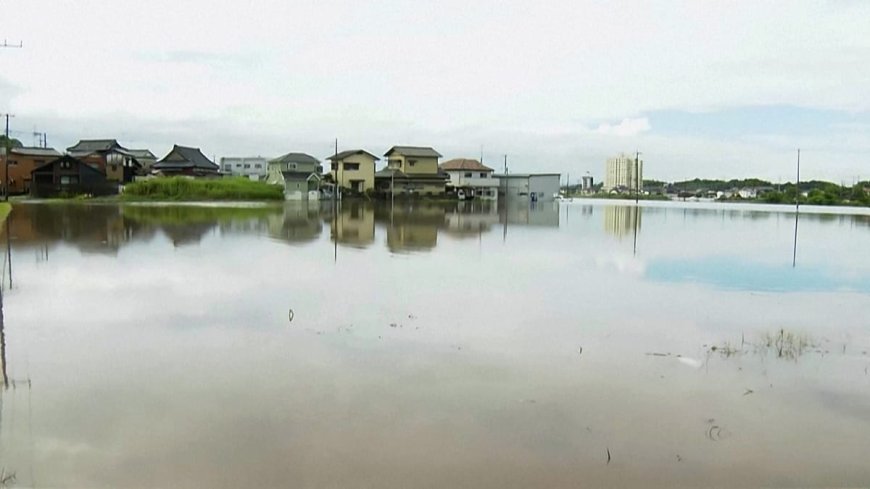 Japonya'da rekor yağış: Chiba'da en az dört kişi öldü