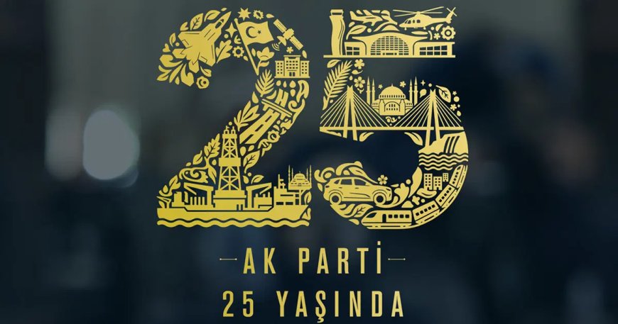 AK Parti'nin 25'inci yıl logosundaki semboller ne anlatıyor?